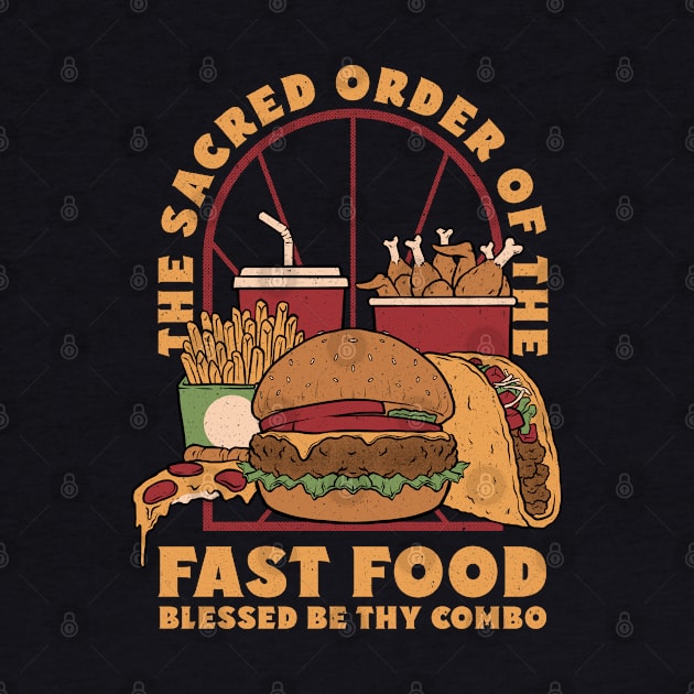 Sacred Order of Fast Food by Studio Mootant